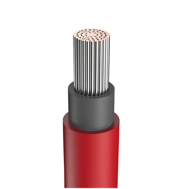 TUV Certificated 1500V 6mm 10mm 16mm 25mm 35mm H1Z2Z2-K European Standard Photovoltaic DC Copper Solar Cable