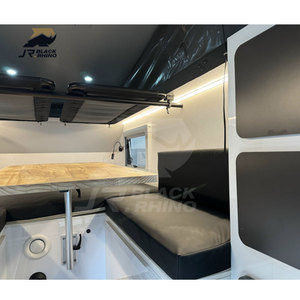 Remorques de voyage mobiles Rv Truvks Remolque Camper Living Cell Box Van Fiberglass Shell Caravan Fitout <span class=keywords><strong>Kit</strong></span> for Trailer - Product Image 3