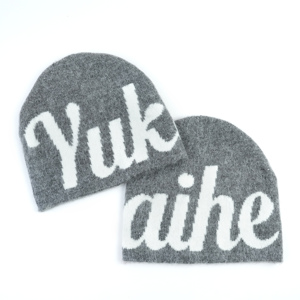 Yukaihe Tùy Chỉnh Mohair Lông Dày Skull Beanies Chất Lượng Cao Trượt Tuyết Thời Trang Dạo Phố Thiết Kế Mùa Đông Jacquard Đan Beanie Mũ - Product Image 2