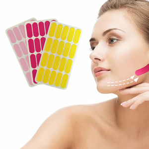 Herramienta para el Cuidado Facial, Cinta Miofascial para Reafirmar el Rostro, Cinta para Levantar el Cuello y los Ojos, Adhesivo para Reafirmar y Tensar la Piel - Product Image 1