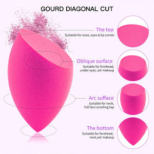 ฟองน้ำแต่งหน้าขนาดใหญ่ MOQ ต่ำฉลากเครื่องสำอางความงามส่วนตัวชุดฟองน้ำแต่งหน้าพร้อมโลโก้ที่กำหนดเอง - Product Image 6