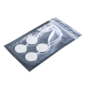 CE ha approvato piccoli cuscinetti appiccicosi in Gel Non tessuto per conduttivi con tappo/perno da 2.0mm riutilizzabili con cuscinetti rotondi per elettrodi di 2.5cm di diametro - Product Image 2