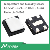 Capteur de température et d'humidité NYFEA IC SHT30/SHT31/SHT40/SHT41/SHTC3/DS18b20-NF Haute précision 0,2/1,8 % HR Montage I2C SMD T&H