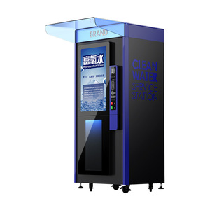 Station d'eau enrichie en hydrogène, purificateur électrolytique RO, filtre à 10 étapes, 220V, type sur pied, usage commercial - Product Image 1