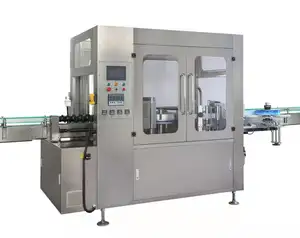 CE 1000-30000 BPH labeling machines automatic hot mel glue opp labeling machine working