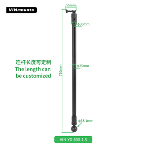 Soporte de Abrazadera Resistente y Duradero para GoPro Hero y DJI Osmo Action VIN-YD-300-1.5 o VIN-YD-600-1.5 - Product Image 6