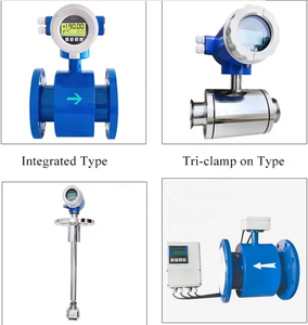 เครื่องวัดการไหลของน้ำแบบแม่เหล็กไฟฟ้าสำหรับอุตสาหกรรม RS485เหล็กกล้าคาร์บอน - Product Image 3