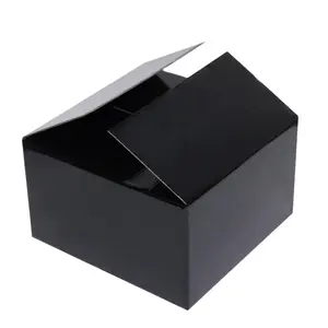 Oem 도매 블랙 배송 크래프트 종이 상자 우편물 작은 비즈니스 사용자 정의 포장 로고 의류 판지 embalagem