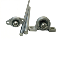Varilla Guía de Movimiento Lineal de Precisión P6 de Acero Cromado de 6 mm, 8 mm, 10 mm, 12 mm, 16 mm, 20 mm