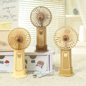 Portable Handheld Rechargeable <b>Fan</b> With <b>Stand</b> 5W DC Motor Up To 8H Runtime For Outdoor Camping And Daily Use - Product Image 2