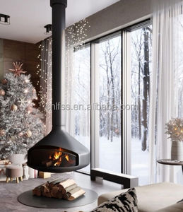 Chimenea de Leña con Rotación de 360 Grados y Forma Personalizable a Precio de Fábrica - Product Image 1