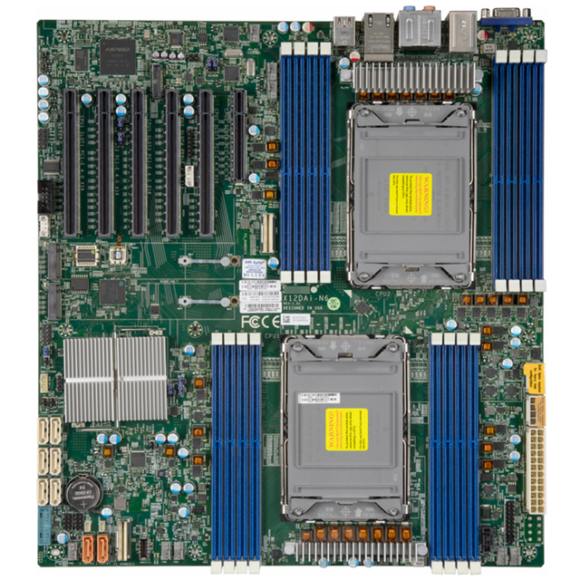 MBD-X12DAI-N6 X12DAI-N6 Motherboard with Dual Socket LGA-4189 ( Socket P+ ) C621A Chipset with DDR4 Slot
