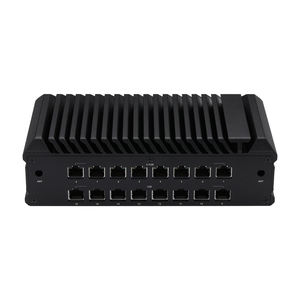 Qotom Q30900GP 16 ports LAN 8*2.5G prend en charge PfSense Linux routeur pare-feu boîte sans ventilateur Mini PC - Product Image 3
