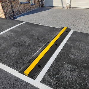 1-Kênh Cao Su Bảo Vệ Cáp Dốc Dây Cáp Dây Bìa Đoạn Đường Nối Tốc Độ Bump Đường Lái Xe Hose Cable Đoạn Đường Nối Bảo Vệ Bìa - Product Image 2