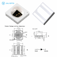3535 SMD IR LED Chip 850nm 940nm 1W 2W 3W Infrarot-Emitter Hochleistungs-EMC für Sicherheitsüberwachung und Nachtsicht 3535 IR