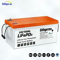 Mobilitätsroller-Batterie 24V150AH 3,6KWh Klasse A Lithium-Eisenphosphat Vibrationsfest Langlebiges Design für Elektrorollstühle
