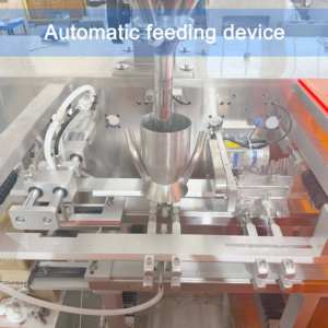 Machine d'emballage automatique de poudres pour boissons santé en doypack, machine d'emballage de poudre de protéines de lactosérum, de collagène et de vitamines en sachet - Product Image 5