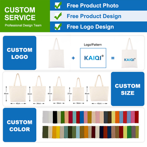 Bolso pequeño de lona de algodón con logotipo personalizado, bolsa de embalaje para regalo de compras, con fondo redondo - Product Image 6