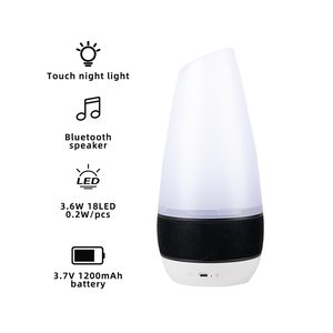 Mới đến thời trang di động không dây <span class=keywords><strong>bluetooth</strong></span> Loa 6.6W stereo âm thanh <span class=keywords><strong>Bluetooth</strong></span> loa với ánh sáng ban đêm - Product Image 2