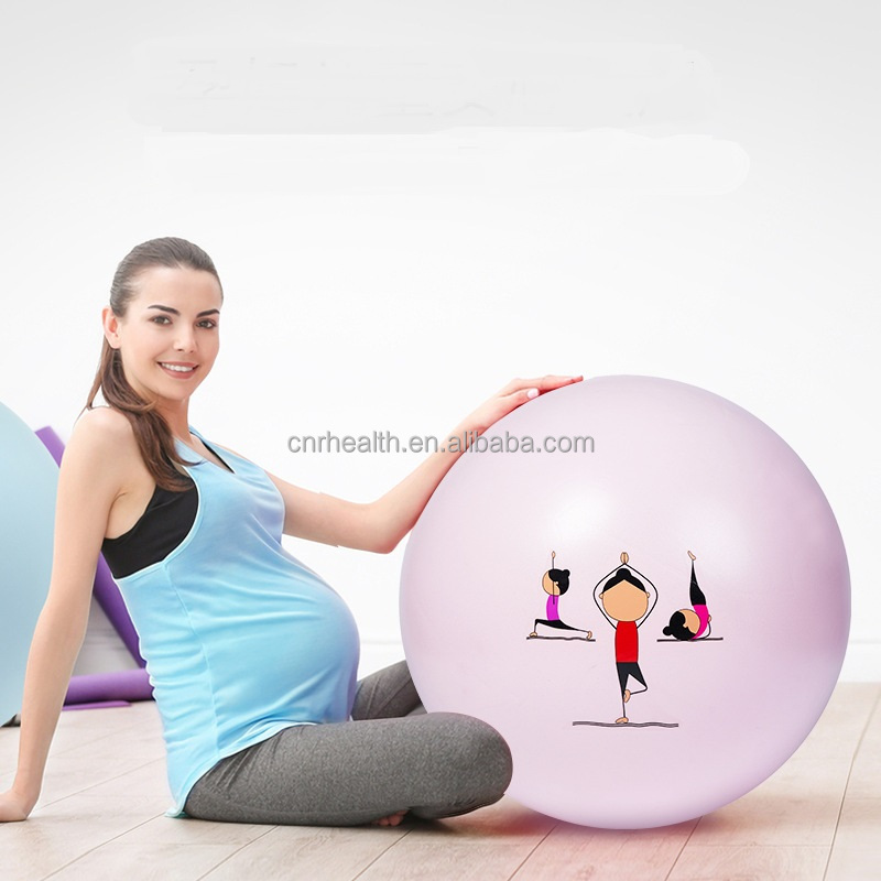 Anti Burst Hot Selling Yoga Ball Private Label Exercise Gym Soft Eco Friendly Fitness Ball for pregnant woman
