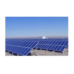 Customized Solar Mounting Solutions Solar Pv Panel Ground Mounting Brackets Structure With Ground Screw Foundation