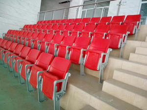 Yüksek Kapasiteli İstiflenebilir Katlanır Sandalyeler, Sırtlıklı HDPE Malzeme, Stadyumlar, Etkinlik Salonları ve Ticari Kullanım için 200kg Kapasite - Product Image 5