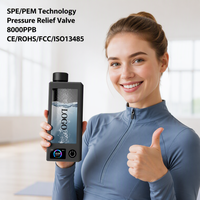 Bouteille Générateur d'Eau Hydrogénée Portable 8000PPB avec Bouchon Anti-Pression, Ioniseur Moleculaire H2 pour Voiture, Certifié CE