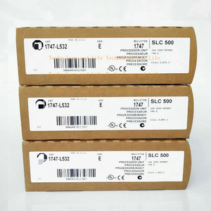 หน่วยประมวลผลซีพียู 1747-L532 SER E <span class=keywords><strong>SLC</strong></span> 500 <span class=keywords><strong>5</strong></span>/<span class=keywords><strong>03</strong></span> ประสิทธิภาพสูง บรรจุภัณฑ์โรงงาน พร้อมจัดส่งฟรี สำหรับใช้งานในอุตสาหกรรม - Product Image 1