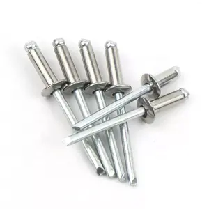 Stock Available Stainless Steel Rivet Threaded Waterproof Unigrip Rivet Steel Size Color Csk Open Type End Pop Blind Rivets