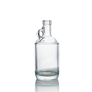 <span class=keywords><strong>Bouteille</strong></span> <span class=keywords><strong>personnalisée</strong></span> avec logo rond de 750 ml pour spiritueux (Tequila, Vodka, Brandy, <span class=keywords><strong>Whisky</strong></span>, Rhum, Gin, Liqueur) en verre Super Flint avec bouchon à vis et décalcomanie - Product Image 3