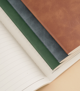 Bestselling Customizable Minimalist Practical Soft Leather <strong>Notebook</strong> for Business Office or Classroom Notes. - Product Image 4