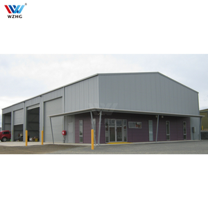 Almacén edificio estructura <span class=keywords><strong>de</strong></span> acero cochera construcción casa marco Kits luz H vigas Hbeams puertas para el hogar - Product Image 1