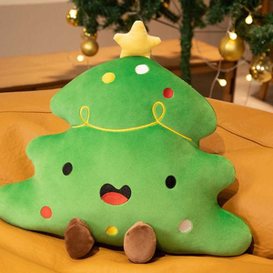 High Quality Furry Christmas Tree Anime <b>Soft</b> Cute Plush <b>Toys</b> <b>Stuffed</b> Animal <b>Toys</b> Vending Machine Plush for Girls - Product Image 1