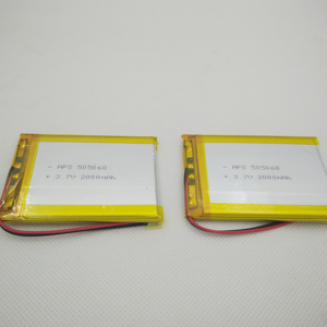 Lithium Ion <strong>Battery</strong> Cell Rechargeable <strong>Li</strong>-<strong>polymer</strong> <strong>Battery</strong>,3.7v 2000mAh <strong>Li</strong> Ion Pouch 505068 Lipo Lithium Nmc Pouch Cell <strong>Battery</strong> - Product Image 3