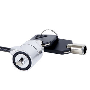 यूनिवर्सल पॉस सुरक्षा कंप्यूटर केबल लॉक मास्टर कुंजी <span class=keywords><strong>3</strong></span>*7 मिमी स्लॉट लॉक लैपटॉप केबल - Product Image 3