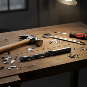 Foret hélicoïdal cylindrique Fervi, longueur L, section de coupe I, polyvalent - Product Image 3