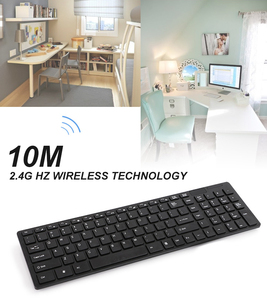 Office-Conjunto Combinado de teclado y ratón inalámbricos, conjunto ultrafino de 2,4 Ghz para <span class=keywords><strong>iPad</strong></span> y portátil - Product Image 2