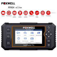 Lecteur de code automobile OBD2 EOBD NT624 Elite pour diagnostic complet du système, ABS, SRS, SAS, transmission, réinitialisation de l'huile, EPB