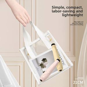 Nouveau Parapluie Compact Ultra-Léger à Cinq Baleines pour Femme, Protection Solaire Anti-UV, Cinq Plumes Unies pour la Pluie - Product Image 5