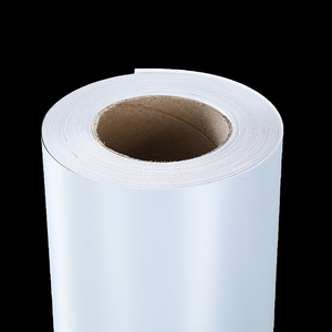 Glossy Silver Self adhesive PET Blank Printable Waterproof Inkjet Vinyl Sticker Paper Roll Core 3 Inch - Product Image 2