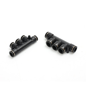 Conector de Tubería Roscado Desto de Cinco Vías para Agua, Gas, Aceite y Piezas Neumáticas - Product Image 4