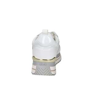 Zapatillas Liu-Jo Donna Maxi Wonder 1 Argento Blancas con Suela Gruesa - Product Image 4