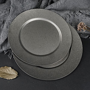 <span class=keywords><strong>Piatti</strong></span> Classici Infrangibili di Alta Qualità in Acciaio Inossidabile, Piatto da Cena a Fiocco di Neve <span class=keywords><strong>Oro</strong></span> e Argento per Ristoranti e Catering - Product Image 2