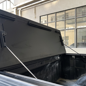 Cubierta dura de cuatro pliegues Tonneau, cubierta de cama plegable dura de cuatro aluminio para Ford /GMC/ BYD/Toyota/KIA/Dodge/Mazda/<span class=keywords><strong>Ssangyong</strong></span>/Mercedes-Benz - Product Image 4
