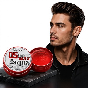 Cera para Cabello de Hombre, Fijación Ligera, Fácil de Lavar, Brillo Natural, Cera Estilizadora para el Cuidado Diario, Suministros para Barbería y Salón, OEM ODM, 150 ml - Product Image 1