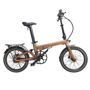 Vélo électrique pliable en fibre de carbone Eu Spot pour les trajets urbains, transmission par courroie, batterie 36V 10.5Ah, éclairage LED, sécurité nocturne pliable - Product Image 3