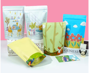 Bolsas con Cierre Ziplock Impresas de Primera Calidad - Aptas para Alimentos, para Envasar Chai, Té y <span class=keywords><strong>Especias</strong></span>, con Logotipo Personalizado - Product Image 2