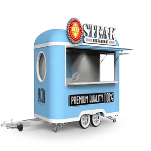 Remolque Móvil para Venta de Carne, con Ventana de Servicio Individual, para Exteriores, Ideal para Restaurantes de Carne - Product Image 1