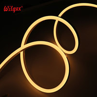 Tira de LED de Silicona Impermeable IP65 de 108 LED/m, 8x16mm, Corriente Constante IC, PCB de 3oz, Cable de Oro 99.99%, Garantía de 5 Años