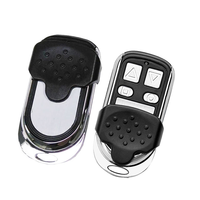 Télécommande automatique pour porte de garage 433 MHz, code clonable universel, 4 boutons